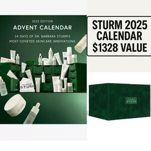 $1328 value ! Unbelievable! Sturm Skincare Advent Calendar 2025 NEW in case
